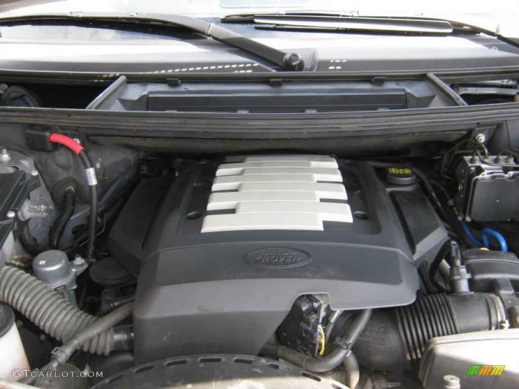 2007 Range Rover HSE - Stornoway Grey Metallic / Ivory/Black photo #9