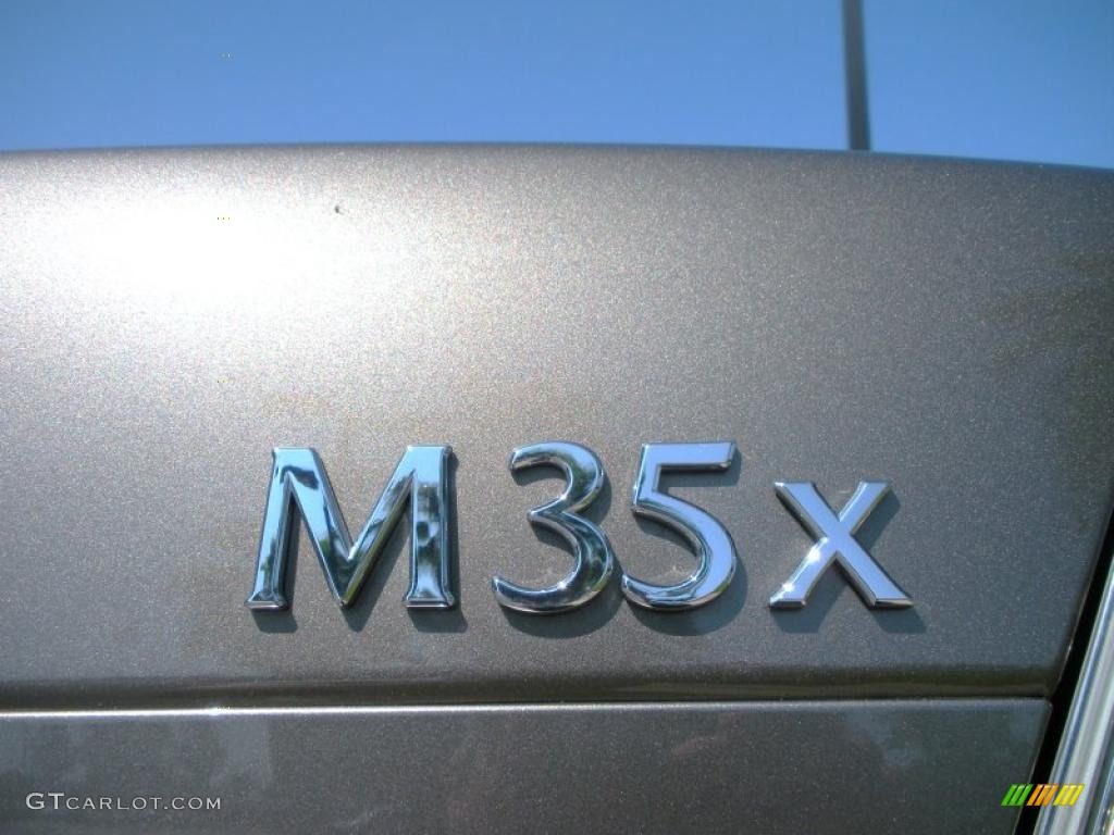 2007 M 35x Sedan - Umbria Gray Metallic / Wheat photo #9