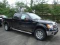 2010 Tuxedo Black Ford F150 Lariat SuperCrew 4x4  photo #1