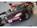 2002 Pepper Red Kia Spectra LS Sedan  photo #2