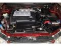 2002 Pepper Red Kia Spectra LS Sedan  photo #23