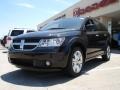 2010 Brilliant Black Crystal Pearl Dodge Journey R/T  photo #7