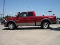 2010 Inferno Red Crystal Pearl Dodge Ram 1500 TRX Quad Cab  photo #6