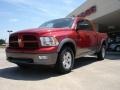 2010 Inferno Red Crystal Pearl Dodge Ram 1500 TRX Quad Cab  photo #7