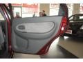 2002 Pepper Red Kia Spectra LS Sedan  photo #46