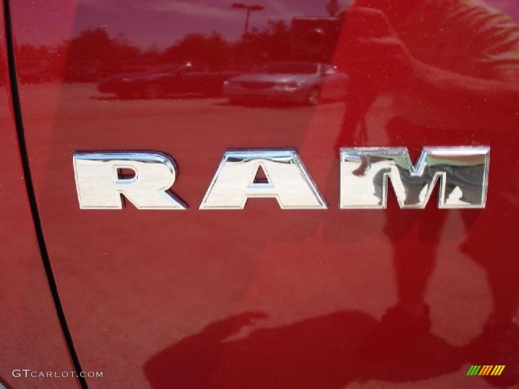 2010 Ram 1500 TRX Quad Cab - Inferno Red Crystal Pearl / Dark Slate/Medium Graystone photo #17