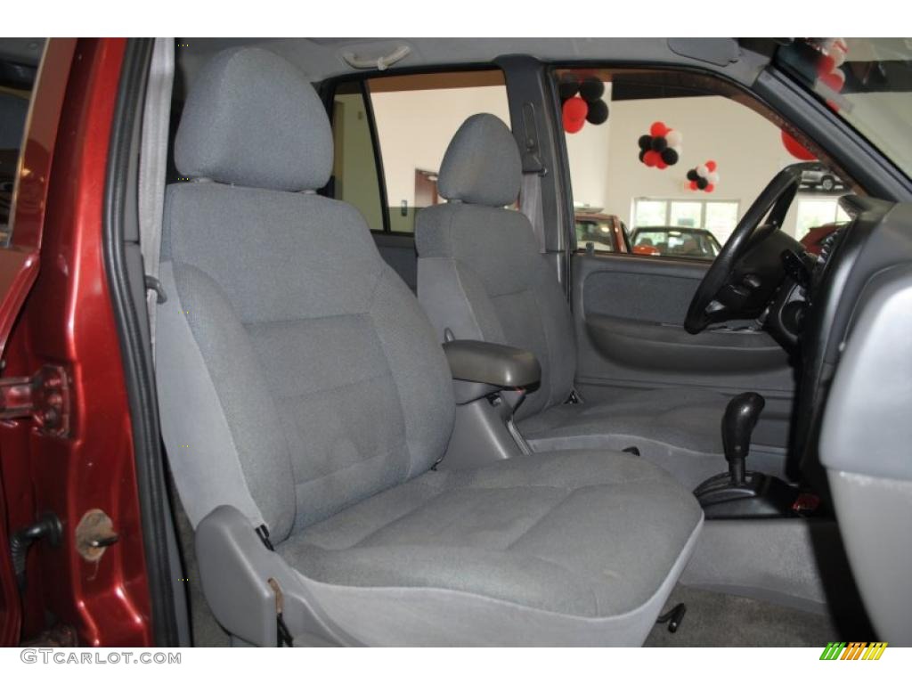 2002 Sportage 4x4 - Pepper Red / Gray photo #18