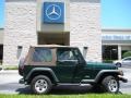 1999 Medium Fern Green Pearlcoat Jeep Wrangler SE 4x4  photo #5