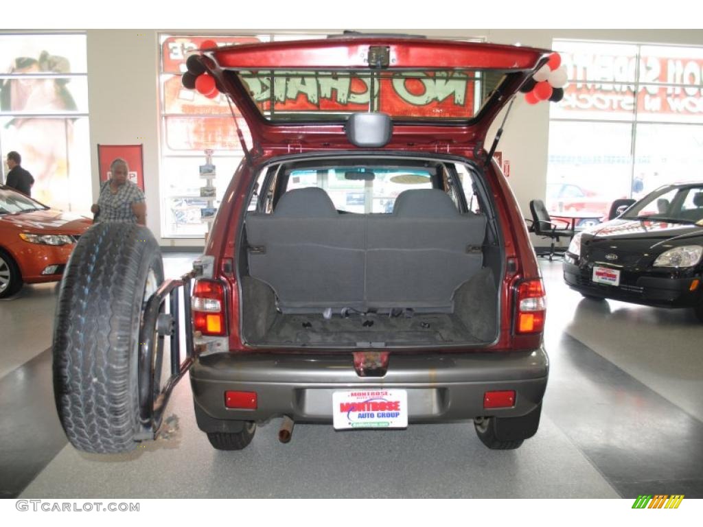 2002 Sportage 4x4 - Pepper Red / Gray photo #21