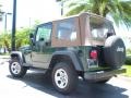 1999 Medium Fern Green Pearlcoat Jeep Wrangler SE 4x4  photo #8