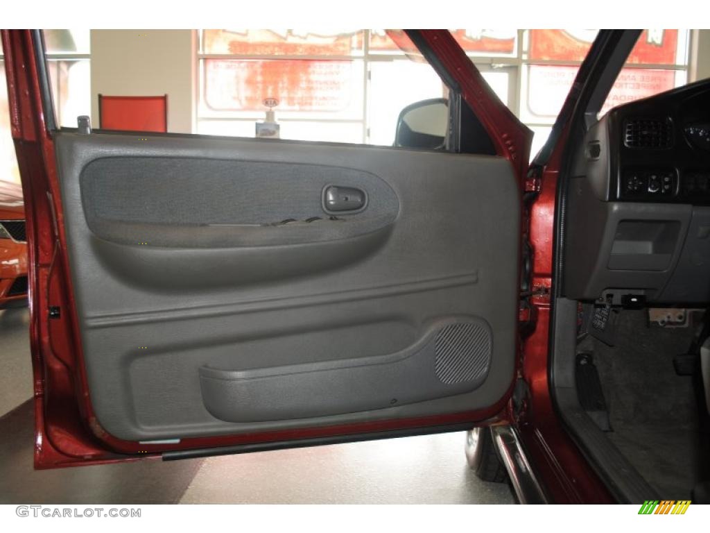 2002 Sportage 4x4 - Pepper Red / Gray photo #40