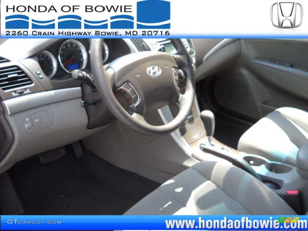 2010 Sonata GLS - Slate Blue / Gray photo #10