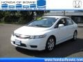 Taffeta White - Civic LX Sedan Photo No. 7
