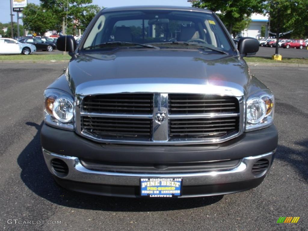 2008 Ram 1500 TRX Quad Cab - Light Khaki Metallic / Khaki photo #2