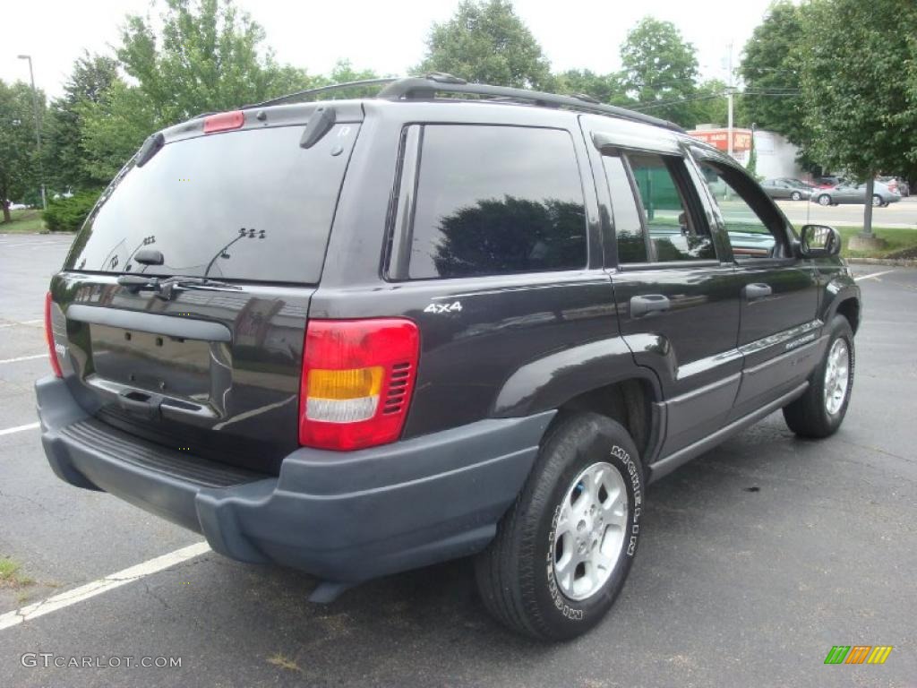 1999 Grand Cherokee Laredo 4x4 - Deep Slate Pearl / Taupe photo #6