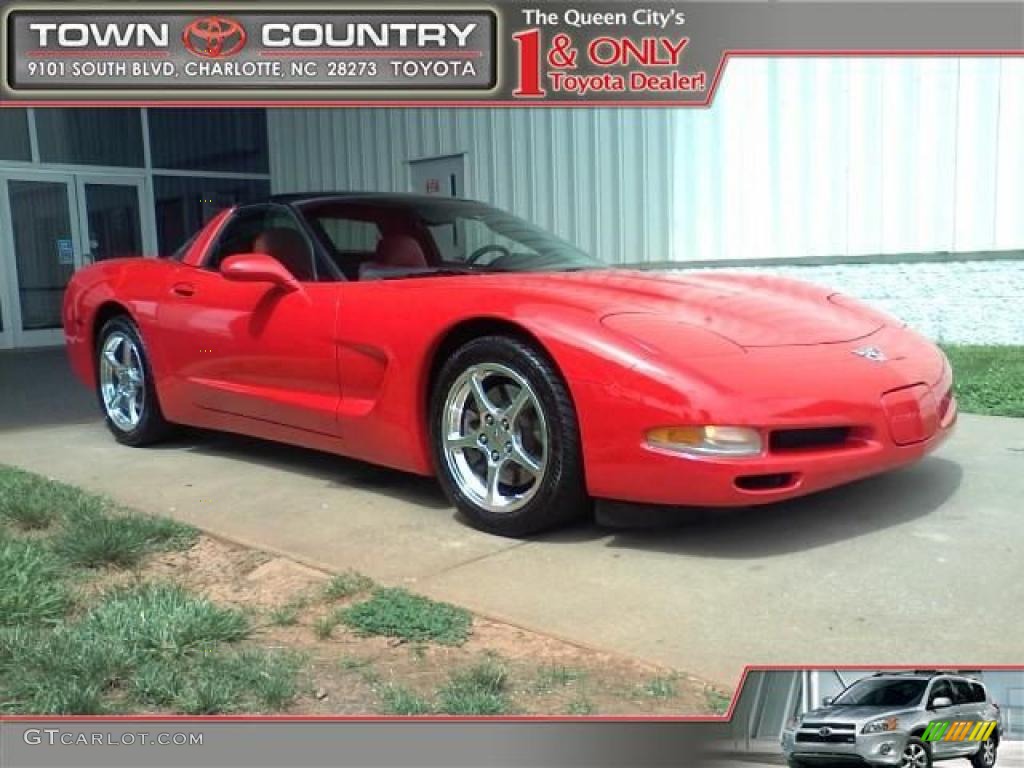 2003 Corvette Coupe - Torch Red / Torch Red photo #1