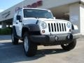 2010 Stone White Jeep Wrangler Sport 4x4  photo #1