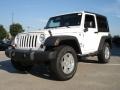 2010 Stone White Jeep Wrangler Sport 4x4  photo #7