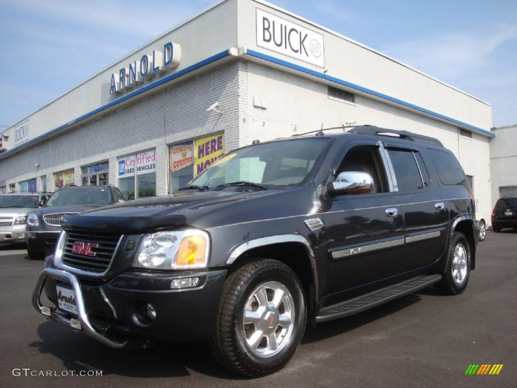 2005 Envoy XL SLT 4x4 - Onyx Black / Light Gray photo #1