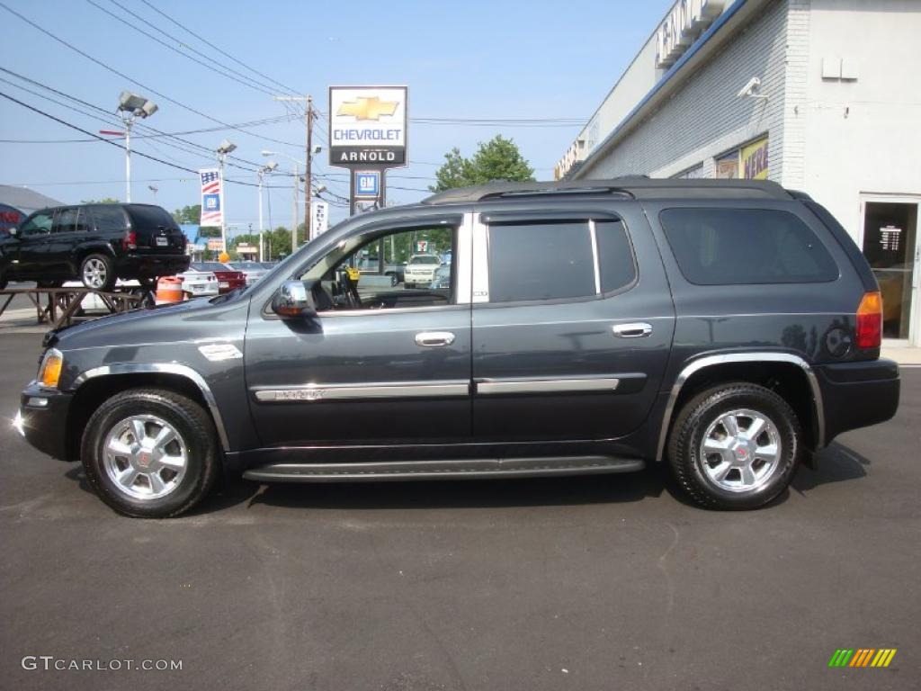 2005 Envoy XL SLT 4x4 - Onyx Black / Light Gray photo #3