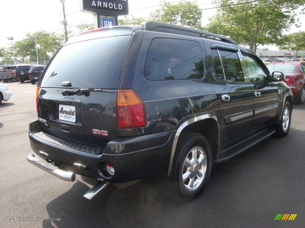 2005 Envoy XL SLT 4x4 - Onyx Black / Light Gray photo #6
