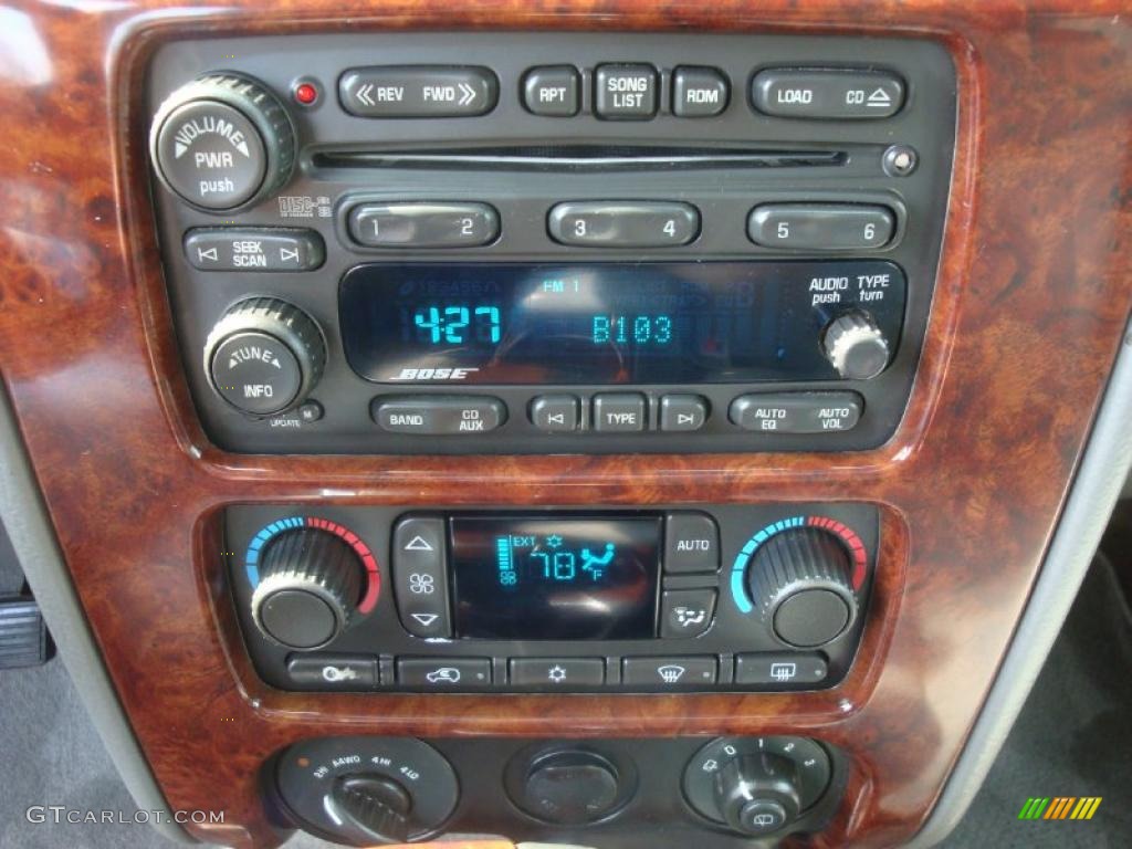 2005 Envoy XL SLT 4x4 - Onyx Black / Light Gray photo #14