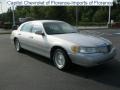 1998 Silver Frost Metallic Lincoln Town Car Executive  photo #1