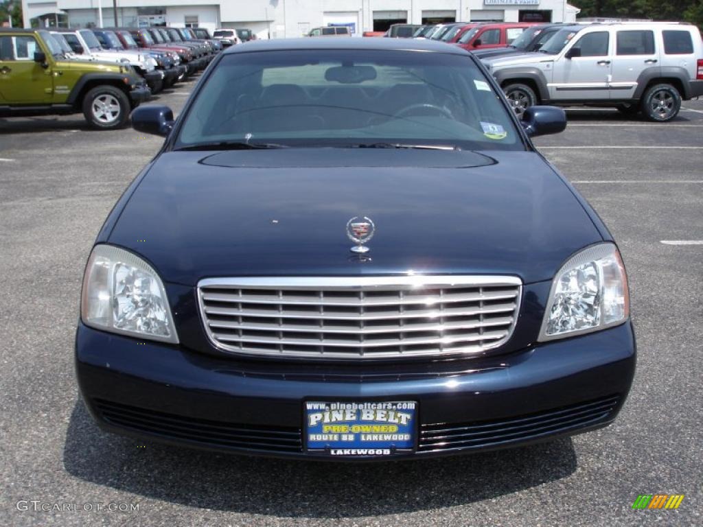2003 DeVille Sedan - Blue Onyx / Dark Gray photo #2