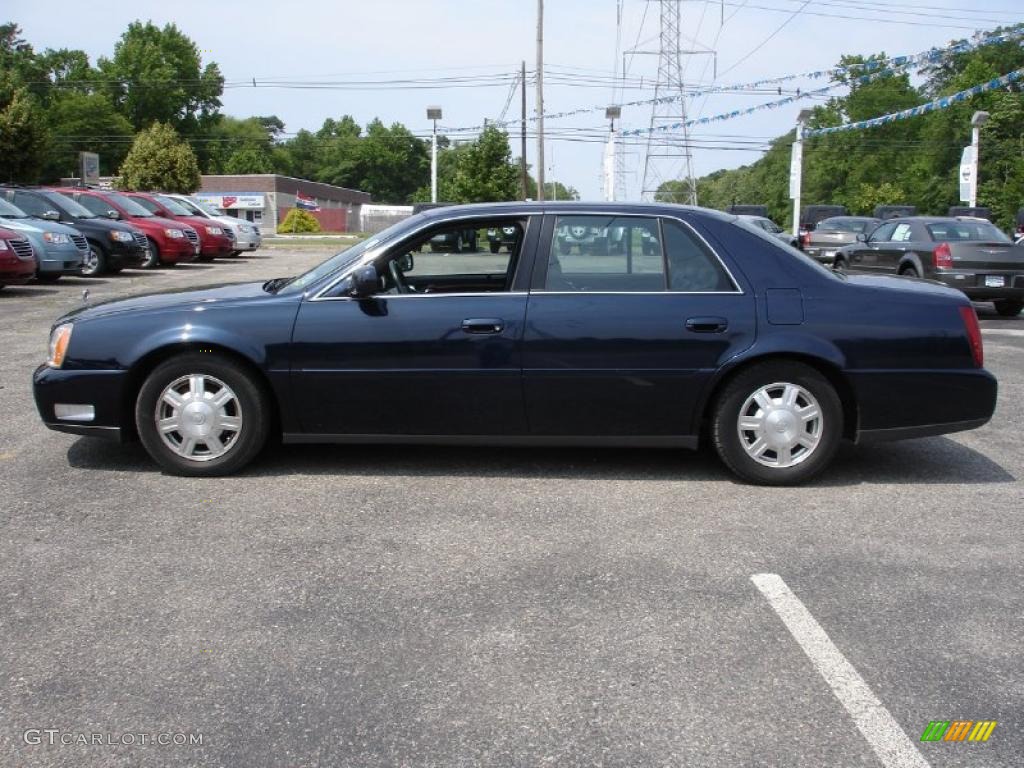 2003 DeVille Sedan - Blue Onyx / Dark Gray photo #9