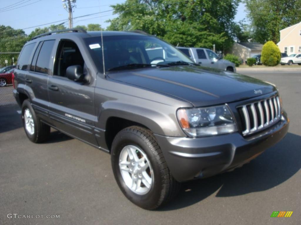 2004 Grand Cherokee Laredo 4x4 - Dark Khaki Pearl / Dark Slate Gray photo #3