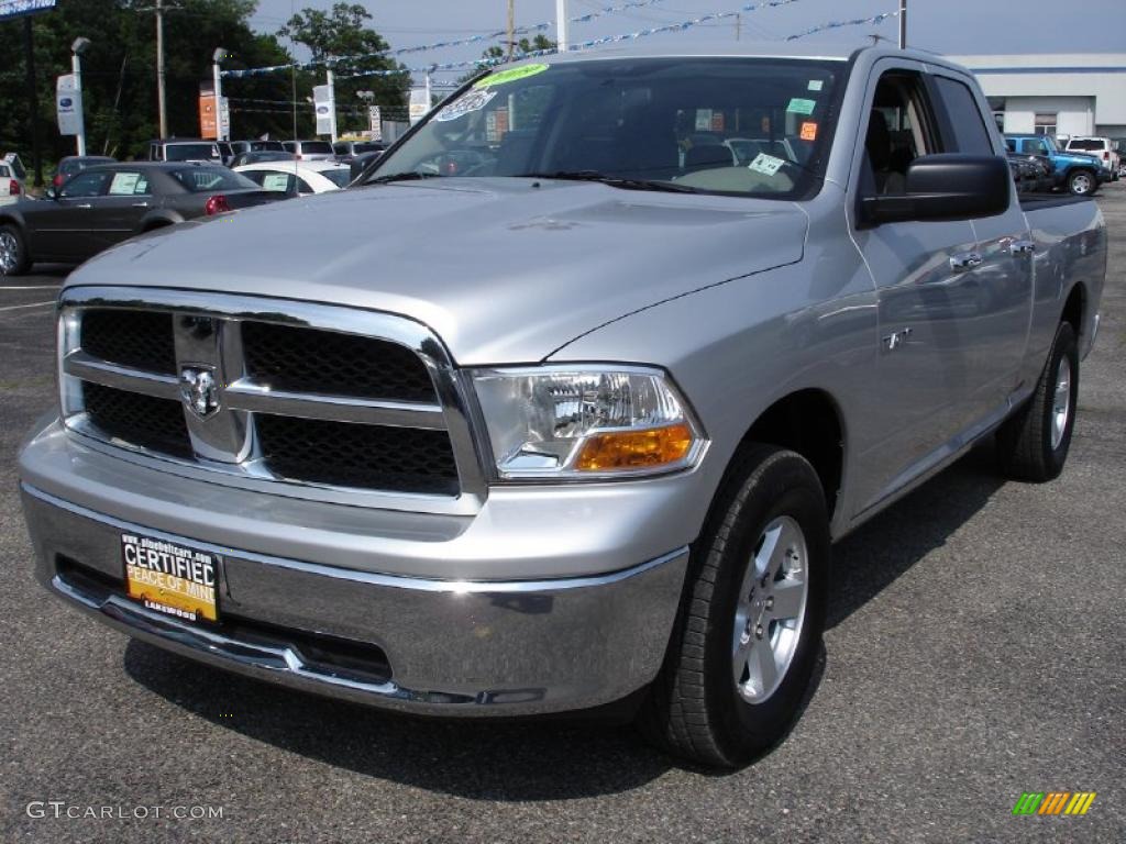 Bright Silver Metallic Dodge Ram 1500