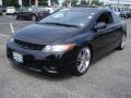 Nighthawk Black Pearl - Civic EX Coupe Photo No. 1