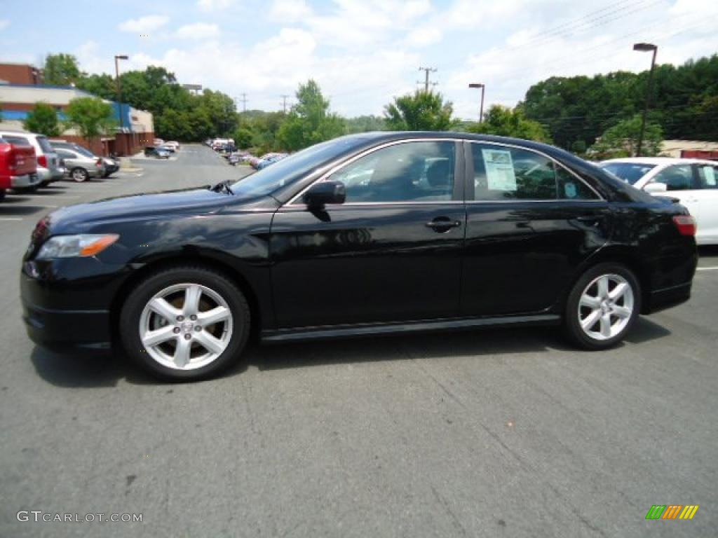 2007 Camry SE - Black / Ash photo #2