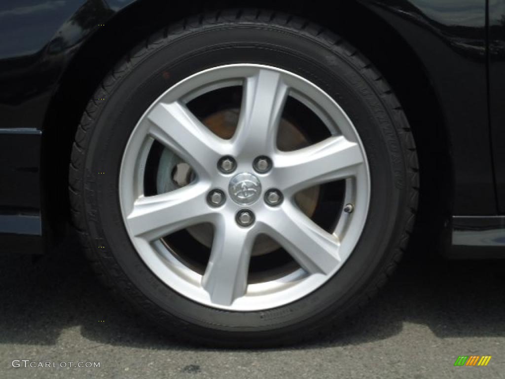 2007 Camry SE - Black / Ash photo #3