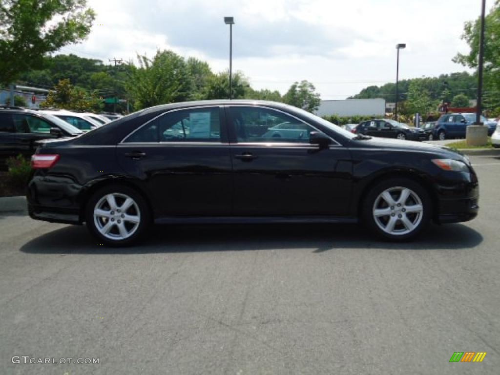 2007 Camry SE - Black / Ash photo #5