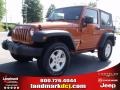 2010 Mango Tango Pearl Jeep Wrangler Sport 4x4  photo #1