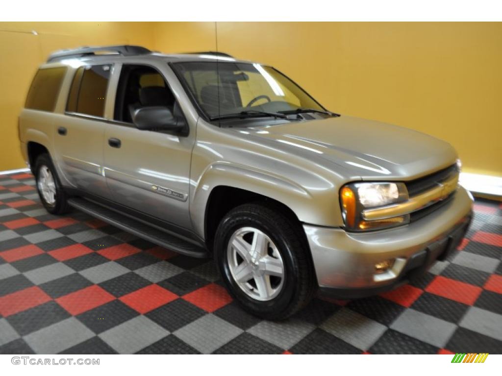 2003 TrailBlazer EXT LT 4x4 - Light Pewter Metallic / Medium Pewter photo #1