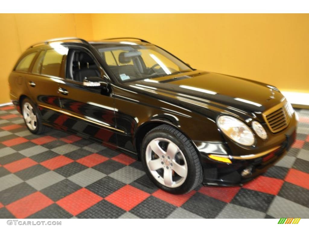 Black Mercedes-Benz E