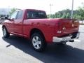 2010 Flame Red Dodge Ram 1500 Big Horn Quad Cab 4x4  photo #2