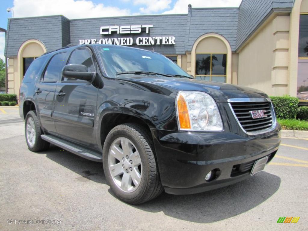 2007 Yukon SLE - Onyx Black / Ebony Black photo #1