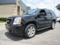 2007 Onyx Black GMC Yukon SLE  photo #3