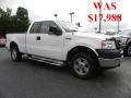 2005 Oxford White Ford F150 XLT SuperCab 4x4  photo #1