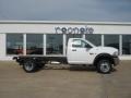 Bright White 2011 Dodge Ram 4500 HD ST Regular Cab 4x4 Chassis