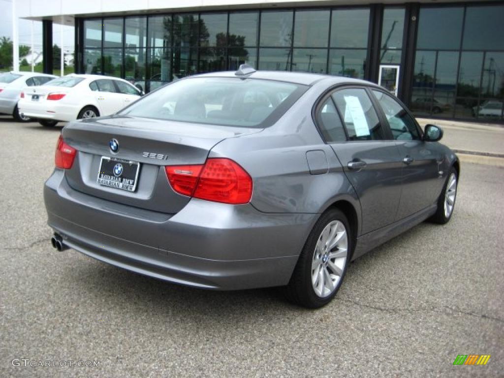 2010 3 Series 328i xDrive Sedan - Space Gray Metallic / Black Dakota Leather photo #5
