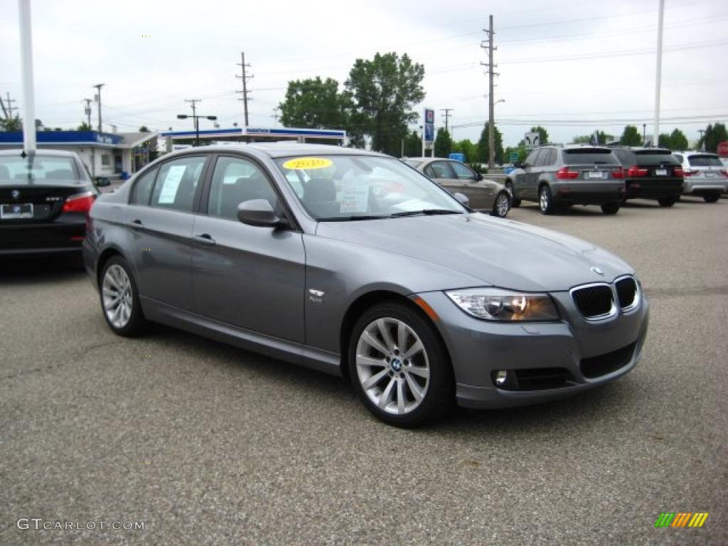 2010 3 Series 328i xDrive Sedan - Space Gray Metallic / Black Dakota Leather photo #7