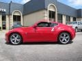 2009 Solid Red Nissan 370Z Sport Touring Coupe  photo #4