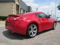 2009 Solid Red Nissan 370Z Sport Touring Coupe  photo #7