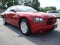 2007 Inferno Red Crystal Pearl Dodge Charger   photo #5