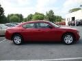 2007 Inferno Red Crystal Pearl Dodge Charger   photo #7