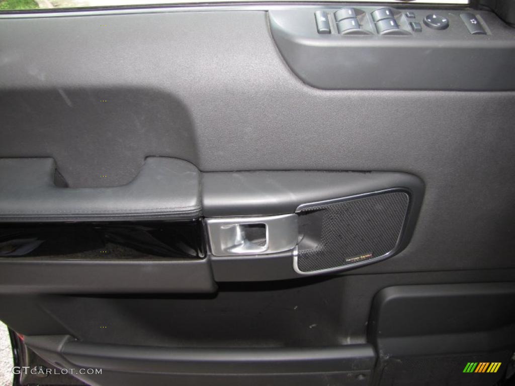 2008 Range Rover V8 Supercharged - Java Black Pearlescent / Jet Black photo #12